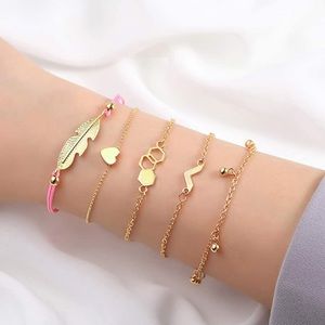 Layered Bracelet Gold Plated